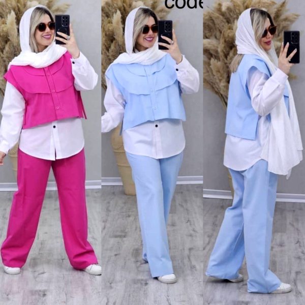 سه تیکه اسپرت  تابستانی زنانه  2100033