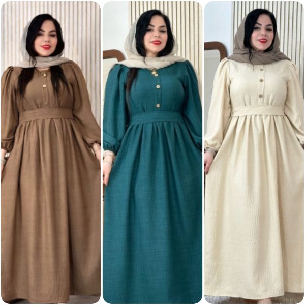 پیراهن شانتون خنک تابستانی 287935 - Image 8