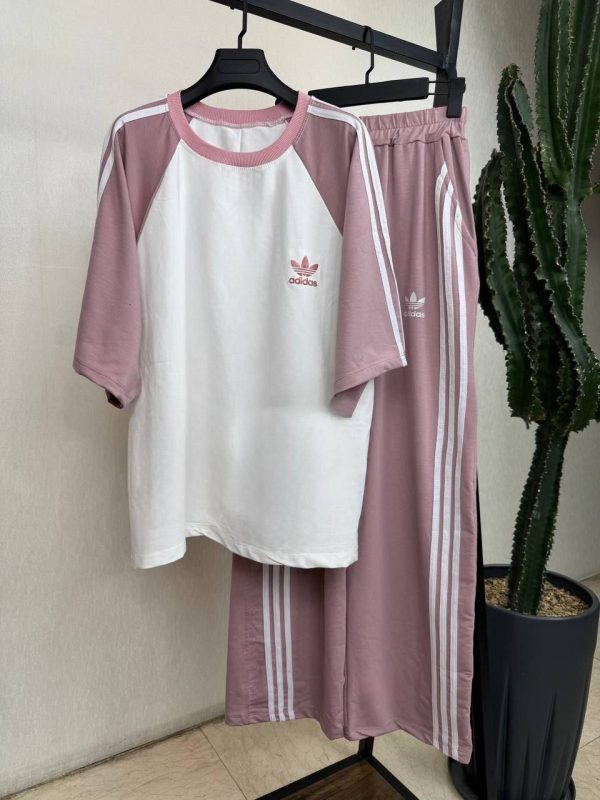 تیشرت و شلوار آدیداس سه خط 278439 - Image 5