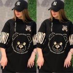 تیشرت لانگ مشکی بلند راحت