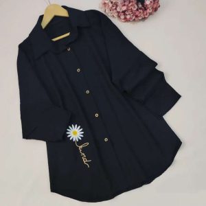 شومیز مشکی بابونه محرم 274377
