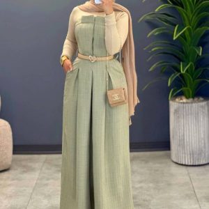 ست اورال زنانه و دخترانه شیک و خاص مدل لونا 44489