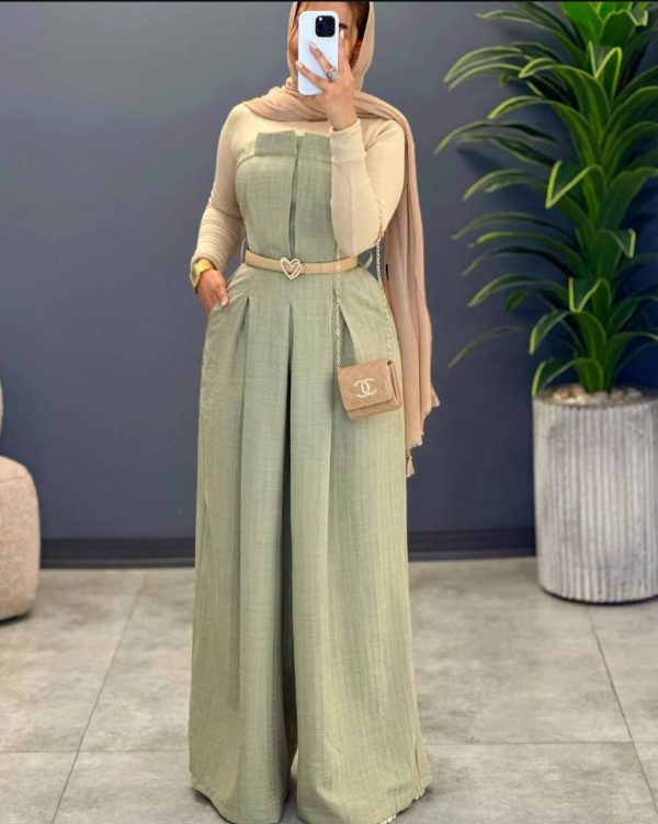 ست اورال زنانه و دخترانه شیک و خاص مدل لونا 44489 - Image 2