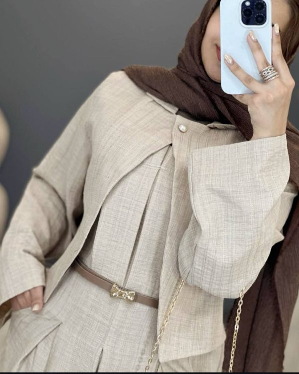 ست اورال زنانه و دخترانه شیک و خاص مدل لونا 44489 - Image 6