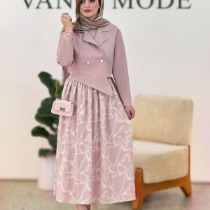 ست کت دامن زنانه و دخترانه شیک و مجلسی مدل نانسی 44393
