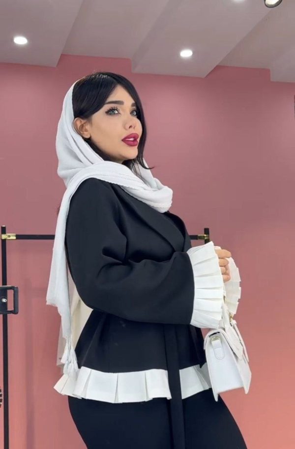 ست مانتو شلوار زنانه و دخترانه پینترستی و ترند سال 44414 - Image 4