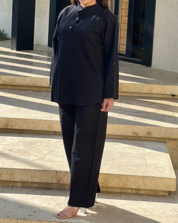 ست بلوز شلوار زنانه دخترانه در رنگ بندی774320 - Image 9