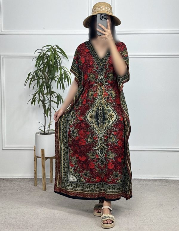 ساحلی پیراهن زنانه پانچ رنگبندی77000 - Image 5