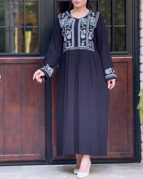 ساحلی پیراهنی زنانه طرح دار کالکشن تابستانی71560 - Image 3