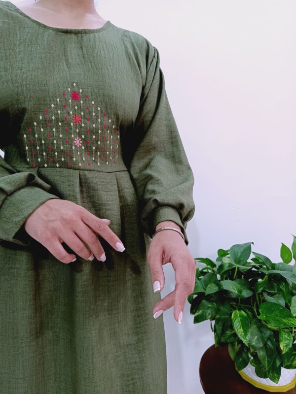 پیراهن ساحلی زنانه دخترانه شیک و ترند7456 - Image 8