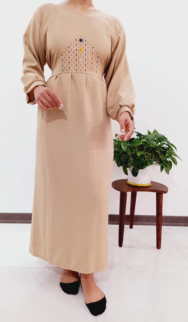پیراهن ساحلی زنانه دخترانه شیک و ترند7456 - Image 3