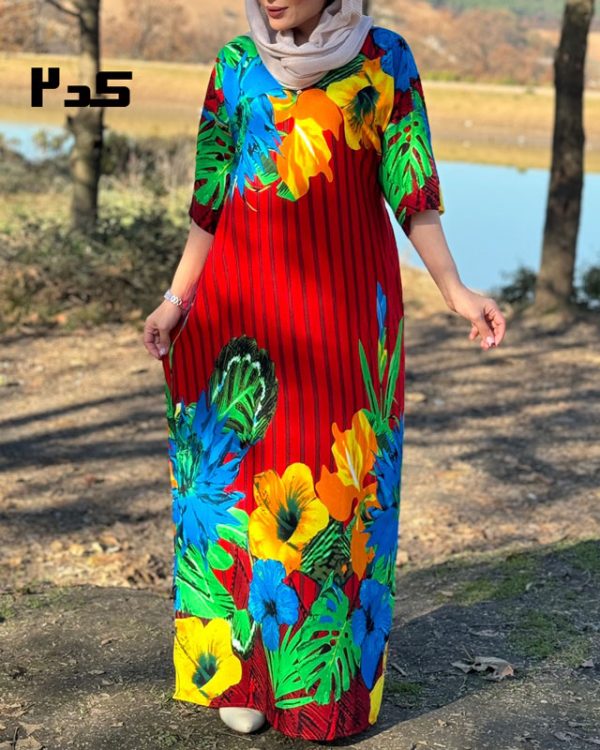 ساحلی زنانه دخترانه نخ درجه یک77760 - Image 3