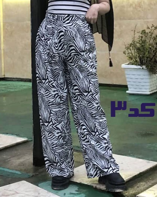 شلوار زنانه ضد چروک جدید78168 - Image 3