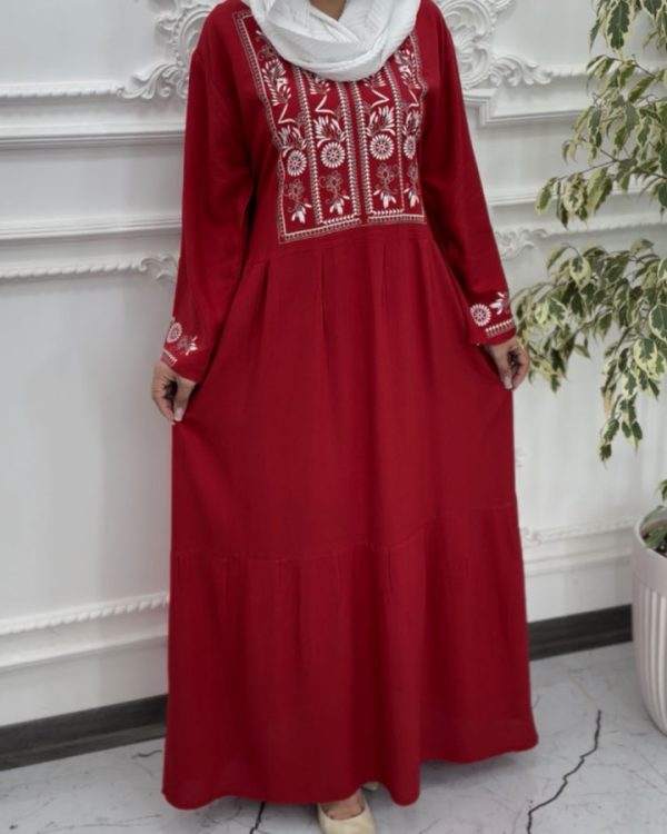 ساحلی پیراهنی زنانه طرح دار کالکشن تابستانی71560 - Image 2