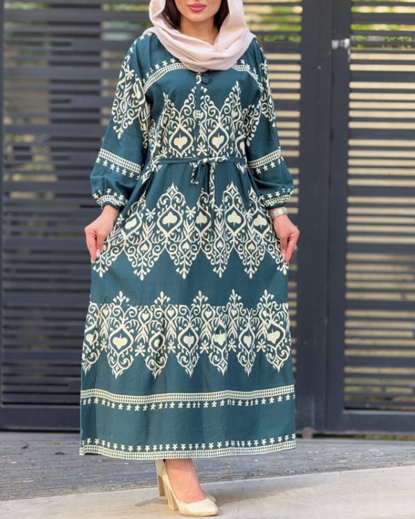 ساحلی پیراهنی زنانه دخترانه شیک در رنگبندی76369 - Image 13