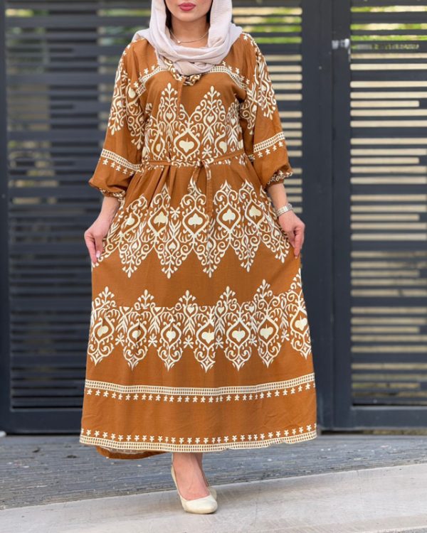 ساحلی پیراهنی زنانه دخترانه شیک در رنگبندی76369 - Image 7