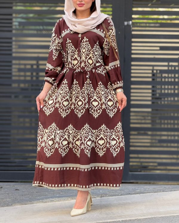 ساحلی پیراهنی زنانه دخترانه شیک در رنگبندی76369 - Image 9