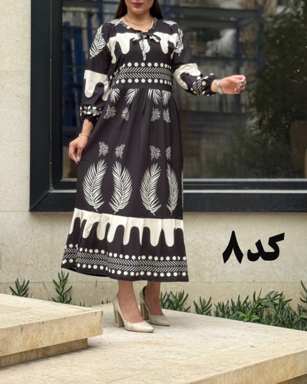 ساحلی زنانه پیراهن بلند فرشته رنگبندی متنوع 9769