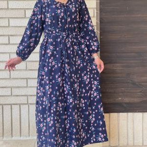 ساحلی پیراهنی زنانه پفکی طرحبندی72170