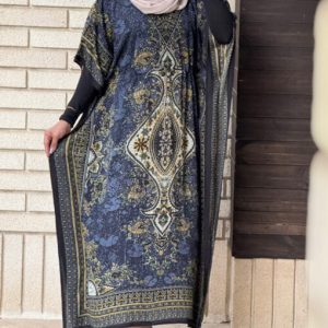 پیراهن زنانه رنگ بندی متنوع خنک پانج هندی1170