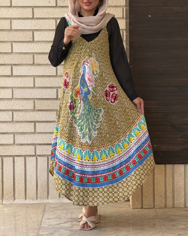 سارافون زنانه دخترانه شیک و راحت کالکشن تابستان73570 - Image 2