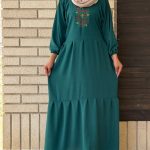 ساحلی پیراهن زنانه دخترانه چین دار شیک و ترند خنک