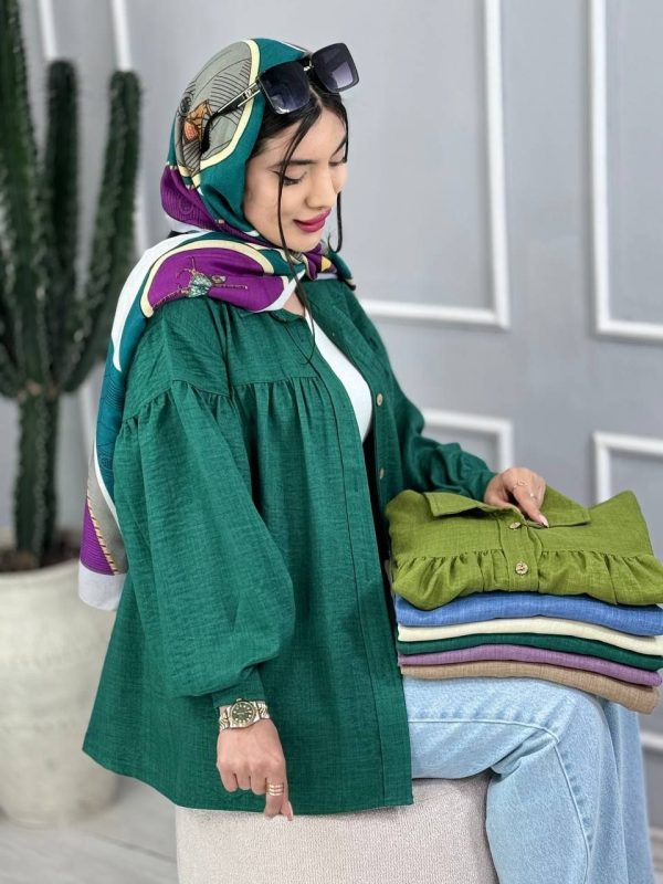 مانتو عروسکی زنانه دخترانه شانتون 436939 - Image 2