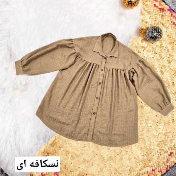 مانتو عروسکی زنانه دخترانه شانتون 436939 - Image 6