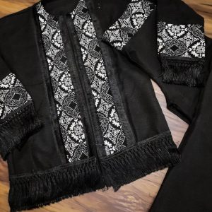 ست کت شلوار زنانه دخترانه خرجکاری شده شیک 436967