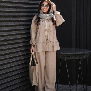 شومیز شلوار زنانه دترانه ملیکا کالکشن تابستان 436996