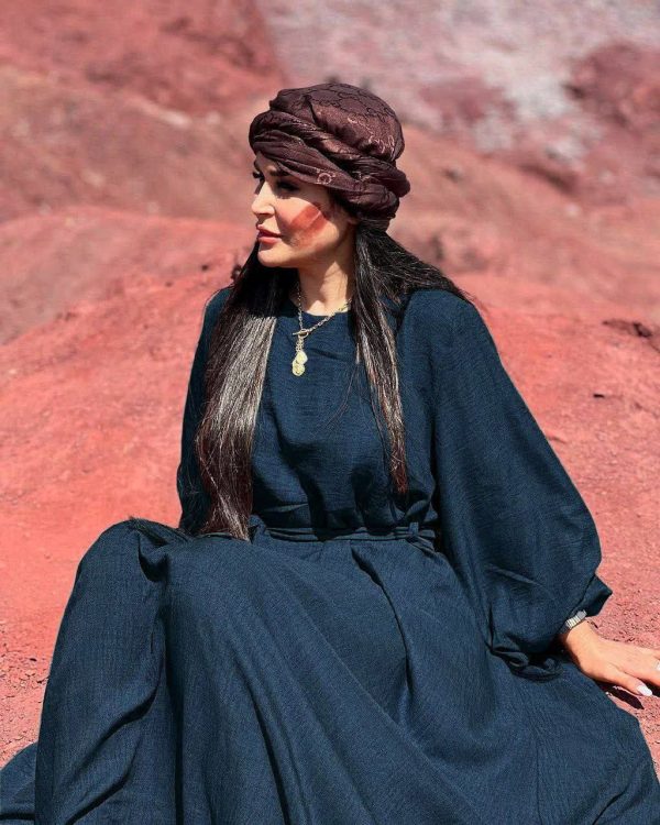 پیراهن ساحلی زنانه دخترانه انا کالکشن تابستان 437001 - Image 6