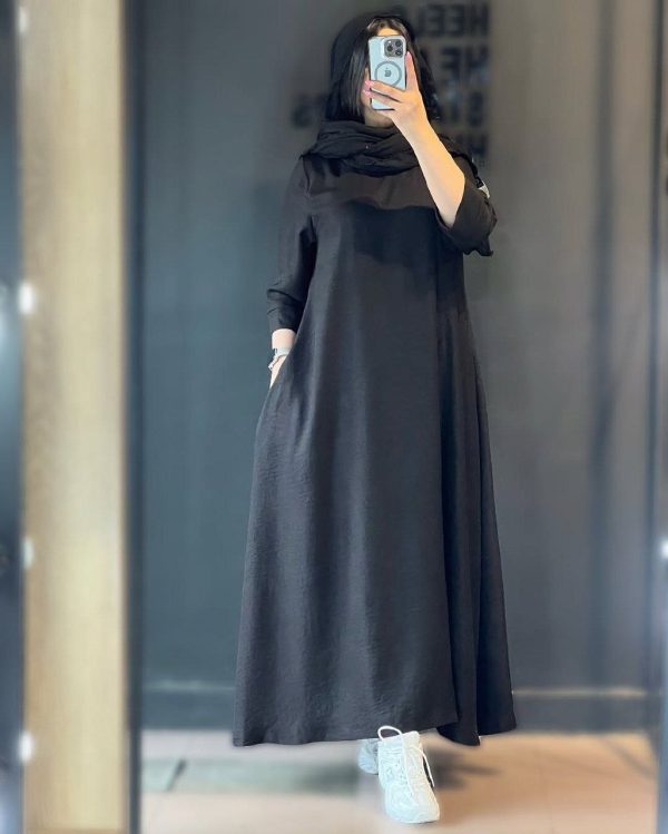 کفتان بلند زنانه دخترانه فوژان کالکشن تابستان 437002