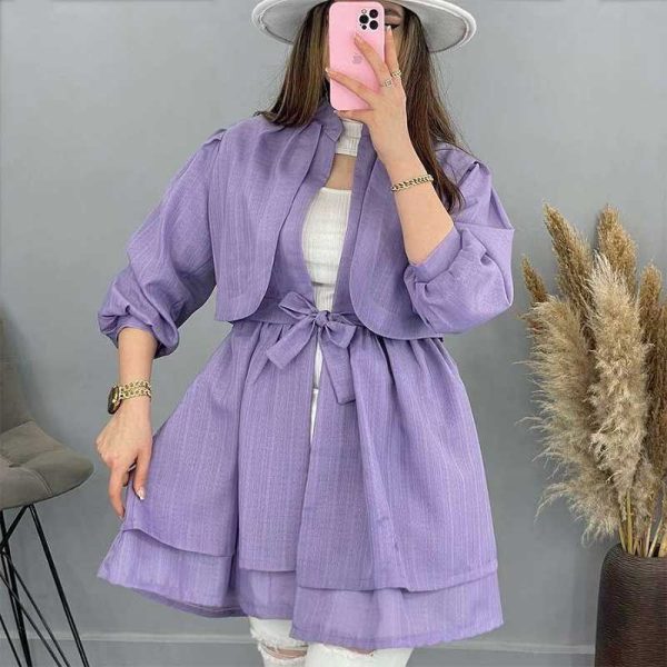 مانتو کوتاه زنانه دخترانه عروسکی کالکشن تابستان 437012