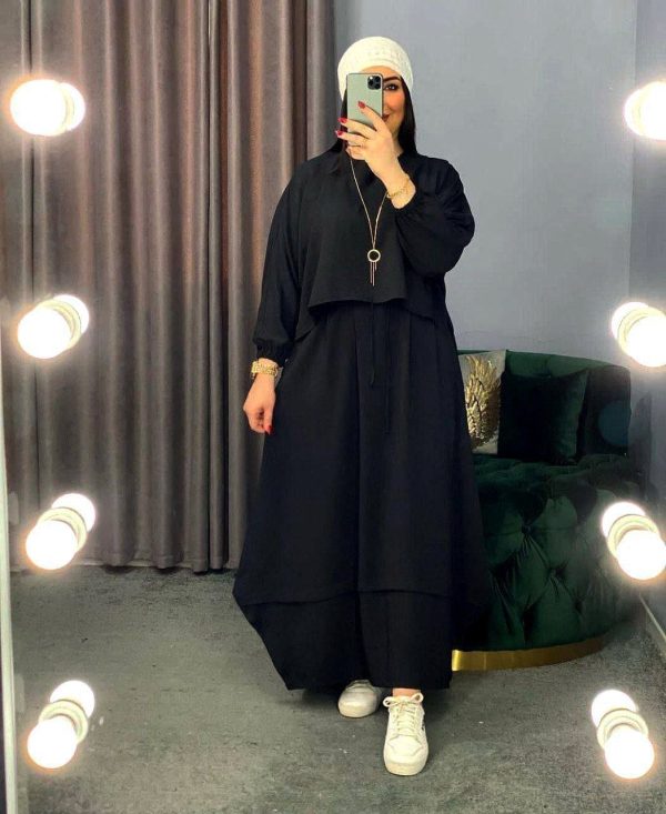 شومیز دامن زنانه دخترانه ثنا کالکشن تابستان 437014 - Image 3