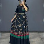 ست شومیز و دامن دخترانه و زنانه طرحدار شیک