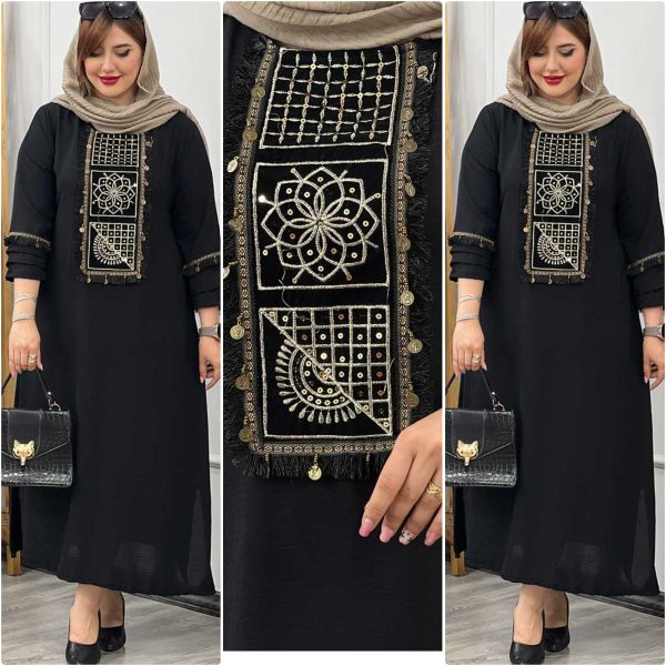 مانتو بلند زنانه دخترانه دلارا کالکشن تابستان 47757