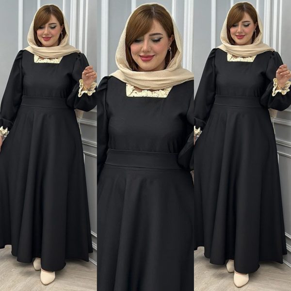 پیراهن بلند زنانه دخترانه کالکشن تابستان 488125