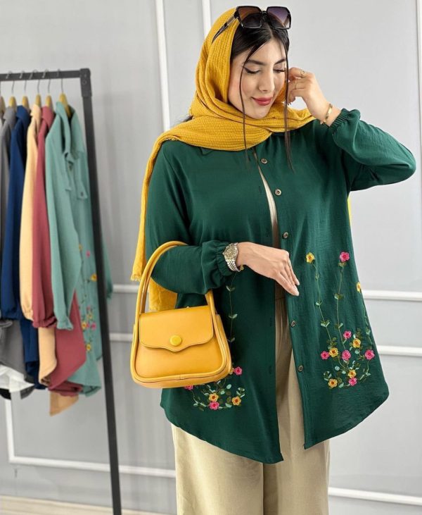 تونیک زنانه و دخترانه تابستانه بلند863914 - Image 2