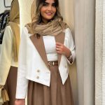 ست کت و دامن زنانه و دخترانه مجلسی