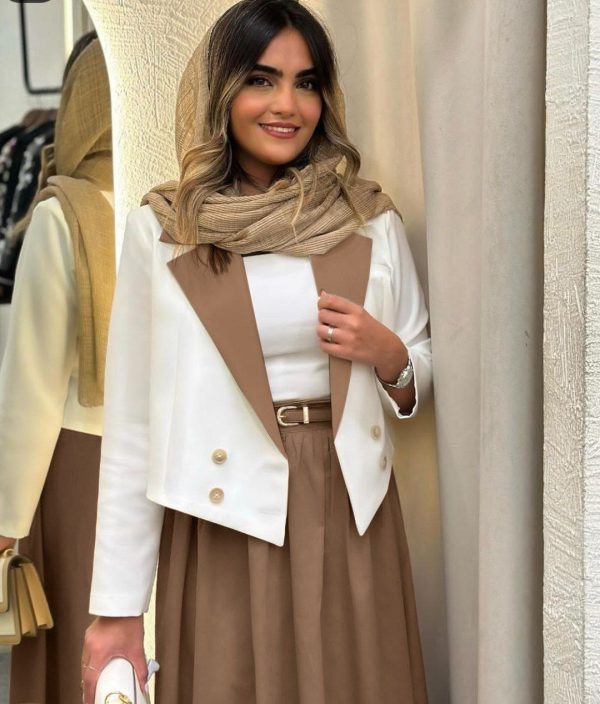 ست کت و دامن زنانه و دخترانه مجلسی