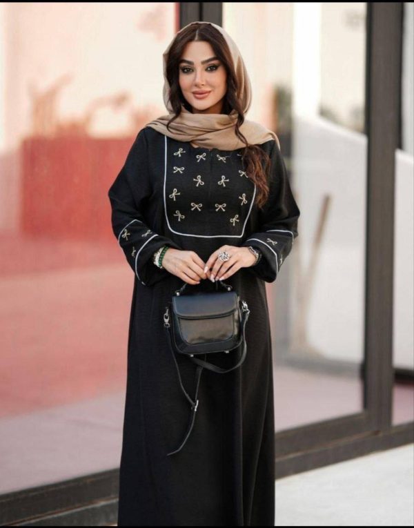پیراهن بلند زنانه کالکشن تابستانه بسیار خنک390160 - Image 4