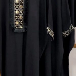 مانتو عبایی زنانه و دخترانه کتیبه 365998