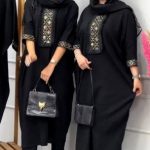 مانتو عبایی زنانه و دخترانه کتیبه