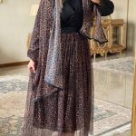 ست دو تیکه دخترانه و زنانه پلنگی