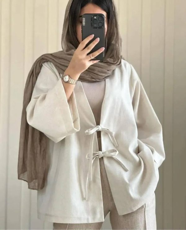 مانتو کوتاه زنانه و دخترانه تابستانی3100472 - Image 2