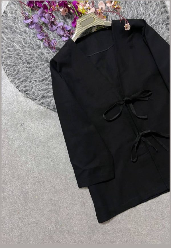 مانتو کوتاه زنانه و دخترانه تابستانی3100472 - Image 4