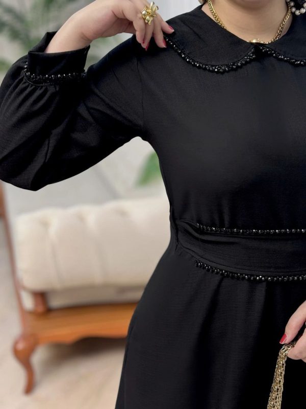پیراهن بلند زنانه دخترانه کالکشن محرم و تابستان 491050 - Image 2