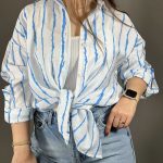 شومیز زنانه و دخترانه گره ای ترند