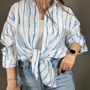شومیز زنانه و دخترانه گره ای ترند