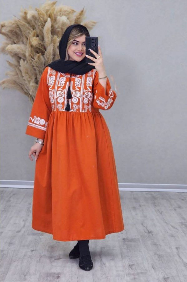 کفتان زنانه و دخترانه گلدوزی شده